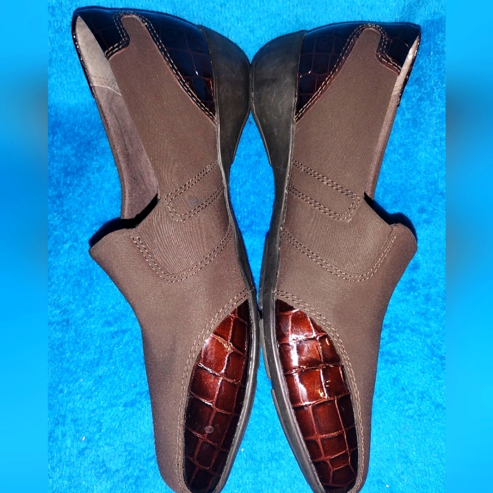 Clark's Brown leather shoes #515146